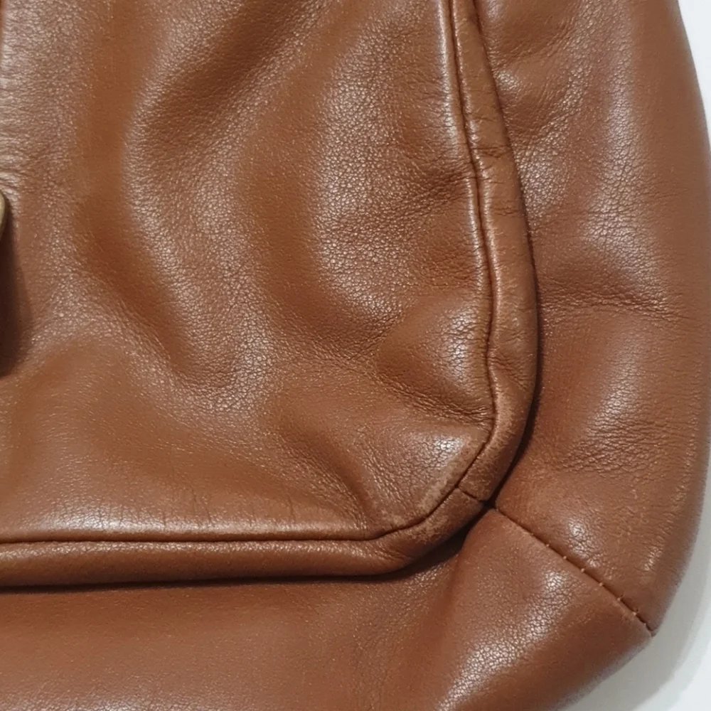 COACH Y2K Tawny Kristin Hobo Soft Leather Bag
